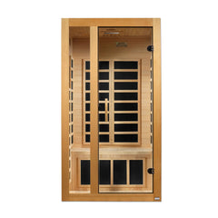 Golden Designs Dynamic Gracia Elite 1-2 Person Ultra Low EMF FAR Infrared Sauna, a Saunas by Golden Designs (SCS) available at Dansons Medical