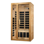 Golden Designs Dynamic Gracia Elite 1-2 Person Ultra Low EMF FAR Infrared Sauna, a Saunas by Golden Designs (SCS) available at Dansons Medical