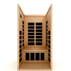 Golden Designs Dynamic Gracia Elite 1-2 Person Ultra Low EMF FAR Infrared Sauna, a Saunas by Golden Designs (SCS) available at Dansons Medical