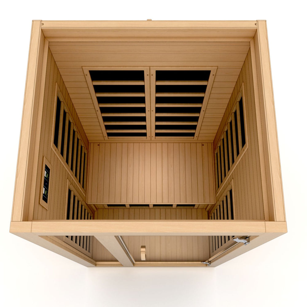Golden Designs Dynamic Gracia Elite 1-2 Person Ultra Low EMF FAR Infrared Sauna, a Saunas by Golden Designs (SCS) available at Dansons Medical