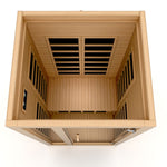 Golden Designs Dynamic Gracia Elite 1-2 Person Ultra Low EMF FAR Infrared Sauna, a Saunas by Golden Designs (SCS) available at Dansons Medical