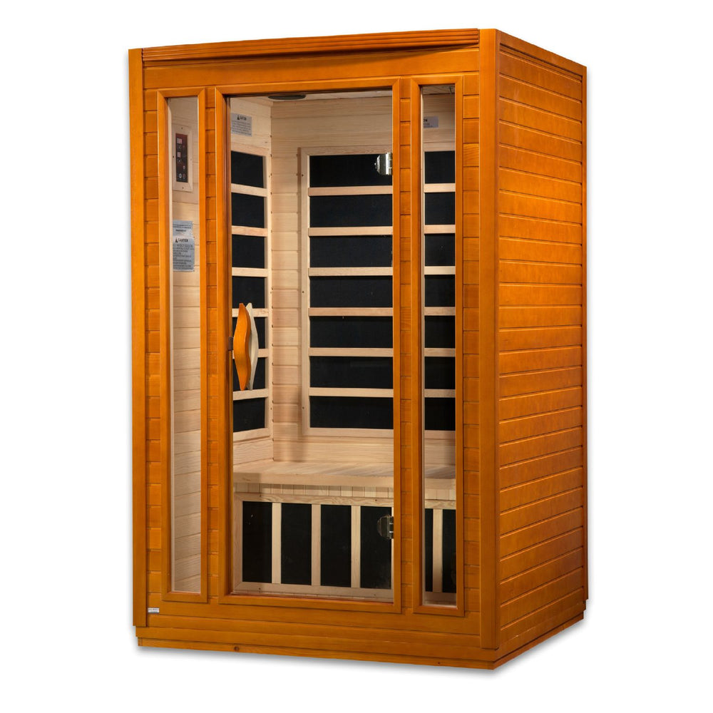 Golden Designs Dynamic San Marino Elite 2-Person Ultra Low EMF FAR Infrared Sauna, a Saunas by Golden Designs (SCS) available at Dansons Medical