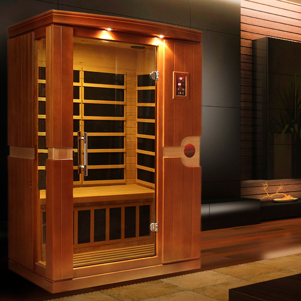 Golden Designs Dynamic Venice 2-Person Low EMF FAR Infrared Sauna, a Saunas by Golden Designs (SCS) available at Dansons Medical