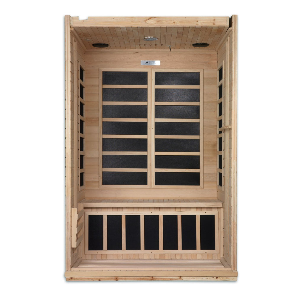 Golden Designs Dynamic Venice 2-Person Low EMF FAR Infrared Sauna, a Saunas by Golden Designs (SCS) available at Dansons Medical