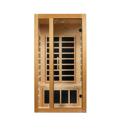 Golden Designs Dynamic Gracia 1-2 Person Low EMF FAR Infrared Sauna - sold by Dansons Medical - Saunas manufactured by Golden Designs (SCS)