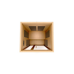 Golden Designs Dynamic Gracia 1-2 Person Low EMF FAR Infrared Sauna - sold by Dansons Medical - Saunas manufactured by Golden Designs (SCS)
