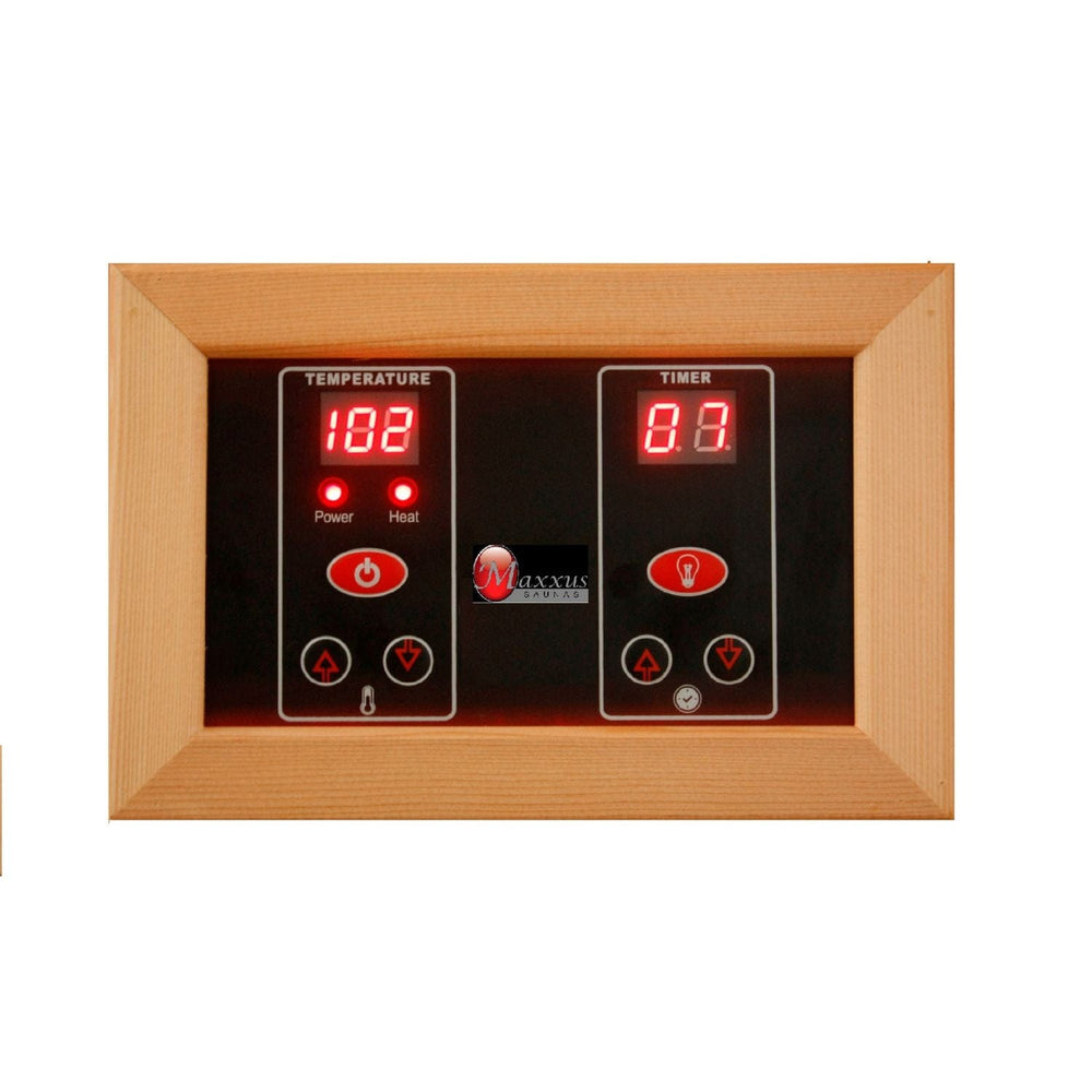 Golden Designs Maxxus 3-Person Low EMF FAR Infrared Sauna - sold by Dansons Medical - Saunas manufactured by Golden Designs (SCS)