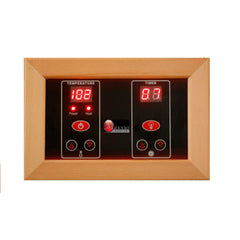 Golden Designs Maxxus 3-Person Low EMF FAR Infrared Sauna - sold by Dansons Medical - Saunas manufactured by Golden Designs (SCS)