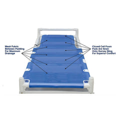 Graham Field PVC Shower Bed, a Shower Beds by Graham Field available at Dansons Medical