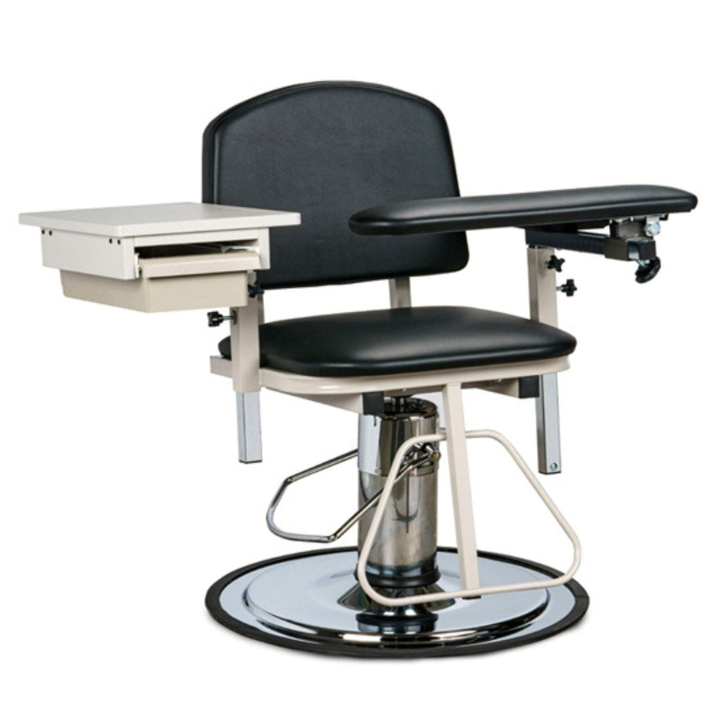 Clinton Industries H Series Blood Drawing Chair - sold by Dansons Medical -  manufactured by Clinton Industries (MM)