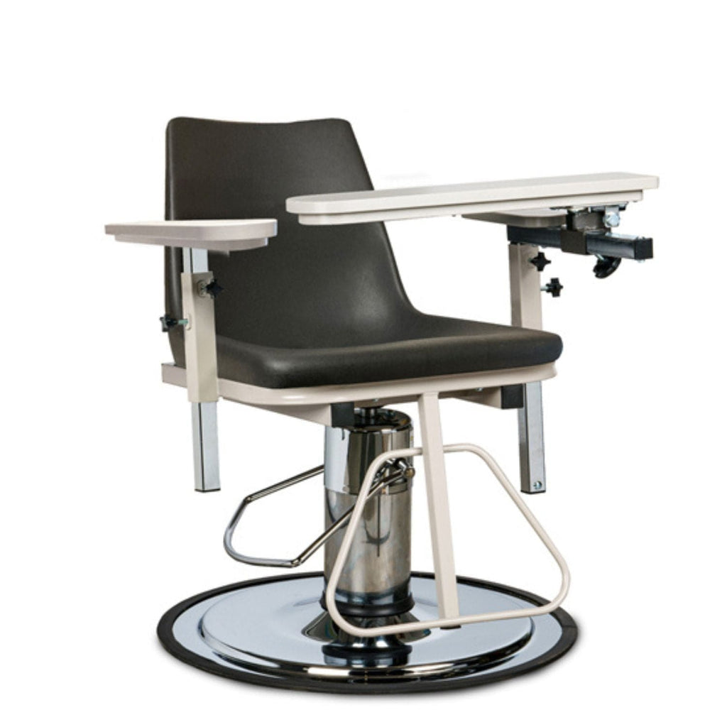 Clinton Industries H Series Blood Drawing Chair - sold by Dansons Medical -  manufactured by Clinton Industries (MM)