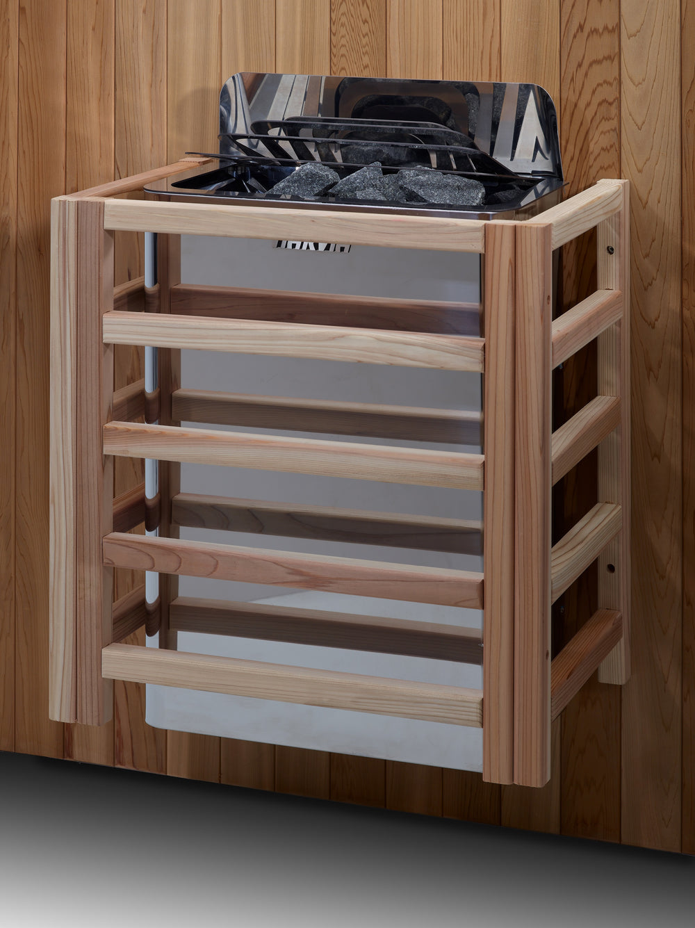 Golden Designs Toledo 6-Person Full Spectrum Hybrid Indoor Sauna with Harvia Stove, a Saunas by Golden Designs (SCS) available at Dansons Medical