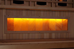 Golden Designs Reserve Edition 4-Person Full Spectrum Near Zero EMF FAR Infrared Sauna with Himalayan Salt Bar, a Saunas by Golden Designs (SCS) available at Dansons Medical