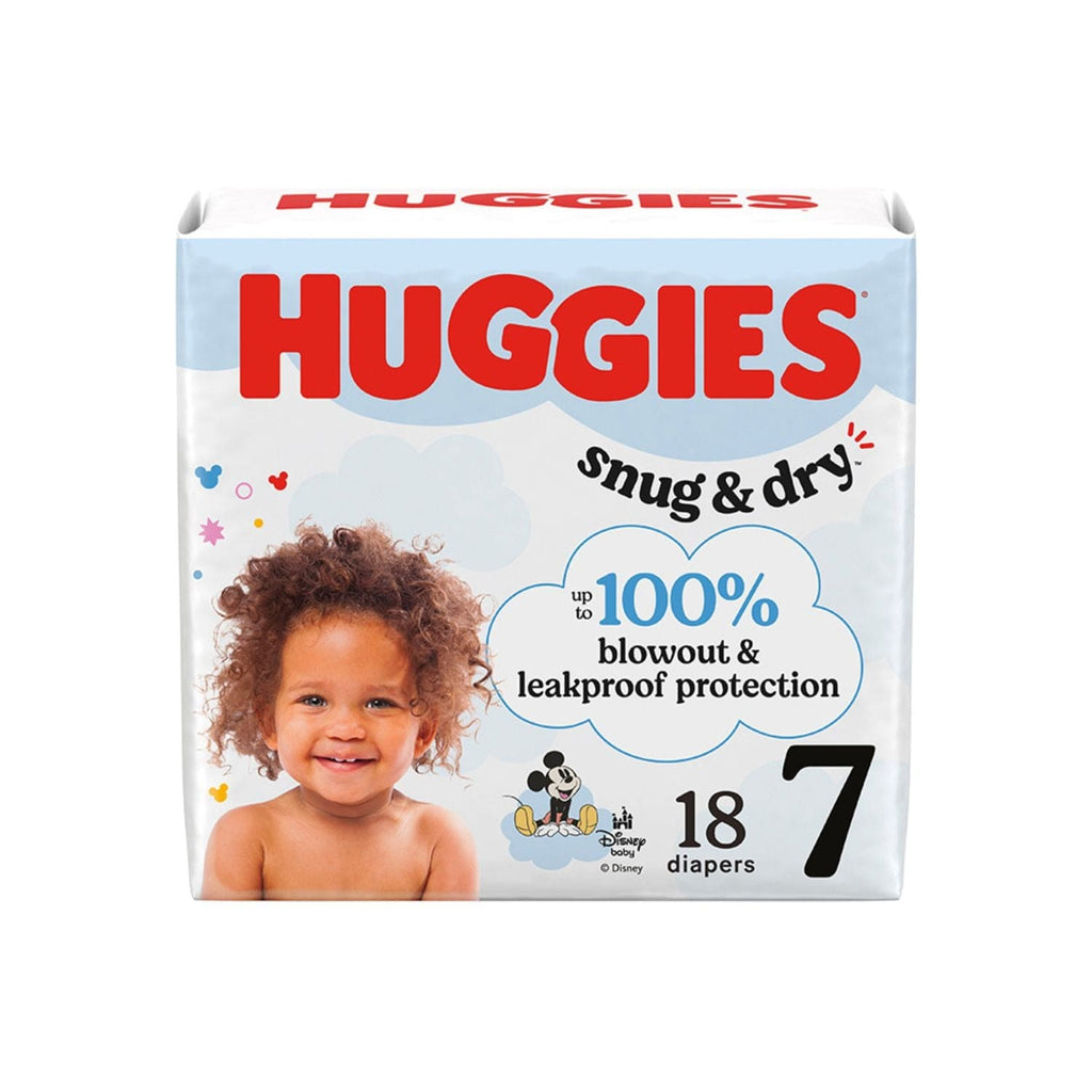 Huggies Snug & Dry Diapers - sold by Dansons Medical - Diapers manufactured by Huggies (MM)