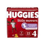 Huggies Little Movers Baby Diaper - sold by Dansons Medical - Diapers manufactured by Huggies (MM)