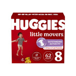 Huggies Little Movers Baby Diaper - sold by Dansons Medical - Diapers manufactured by Huggies (MM)