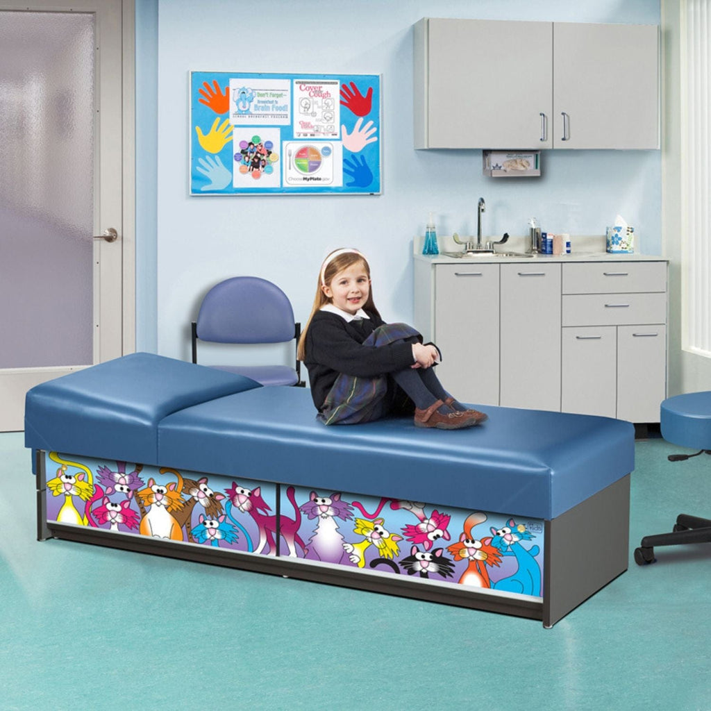 Kid Couch with Sliding Doors - sold by Dansons Medical - manufactured by Clinton Industries 