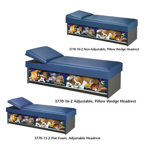 Kid Couch with Sliding Doors - sold by Dansons Medical - manufactured by Clinton Industries 