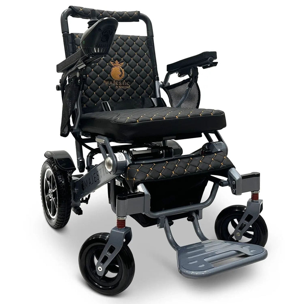 ComfyGo Majestic IQ-7000 Auto Folding Remote Controlled Electric Wheelchair - sold by Dansons Medical - Powered Wheelchairs manufactured by ComfyGo Mobility