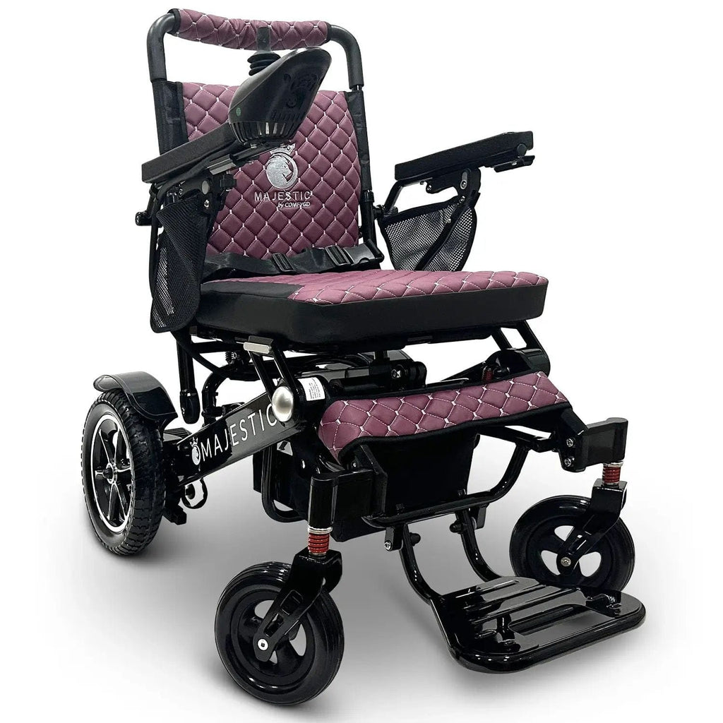 ComfyGo Majestic IQ-7000 Auto Folding Remote Controlled Electric Wheelchair - sold by Dansons Medical - Powered Wheelchairs manufactured by ComfyGo Mobility