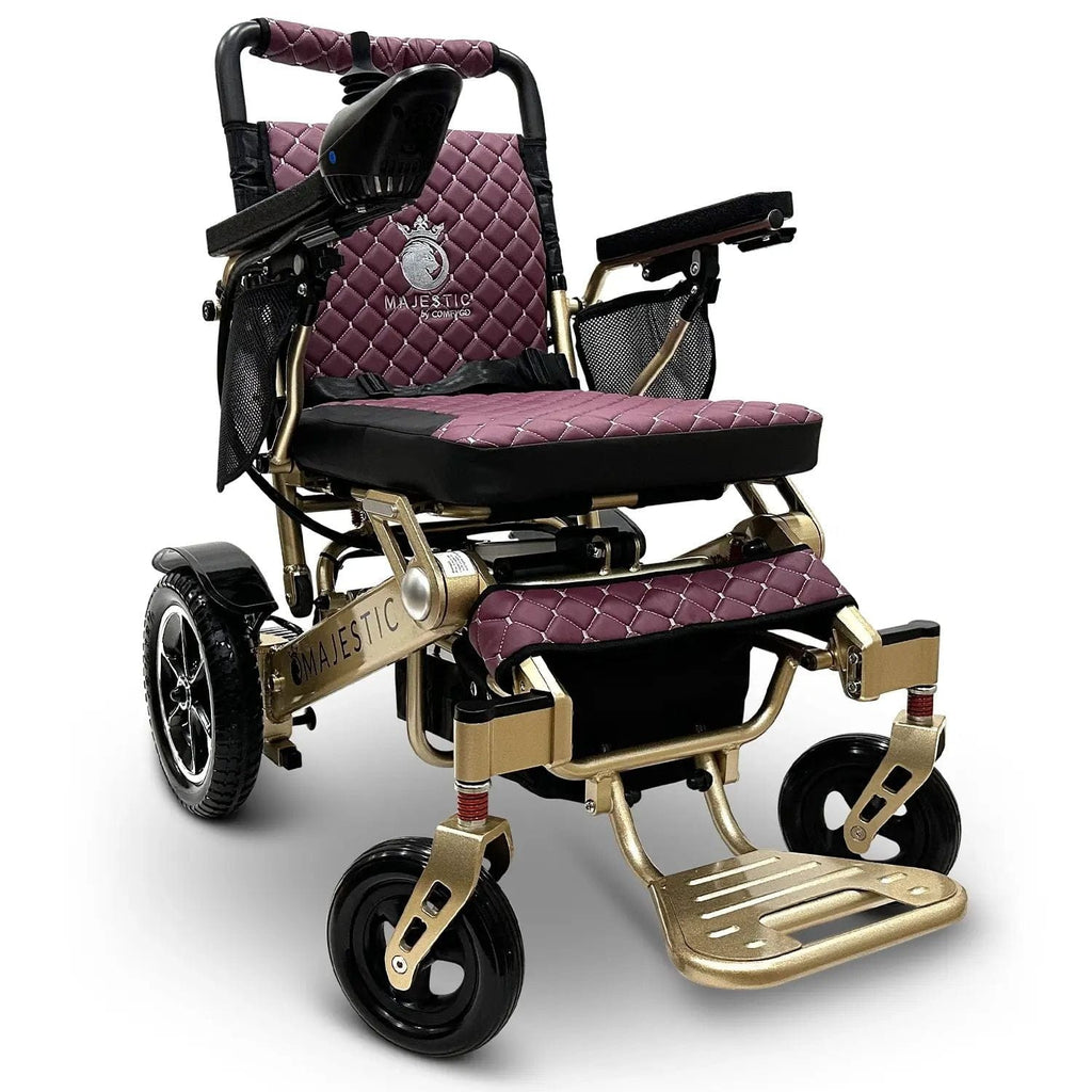ComfyGo Majestic IQ-7000 Auto Folding Remote Controlled Electric Wheelchair - sold by Dansons Medical - Powered Wheelchairs manufactured by ComfyGo Mobility
