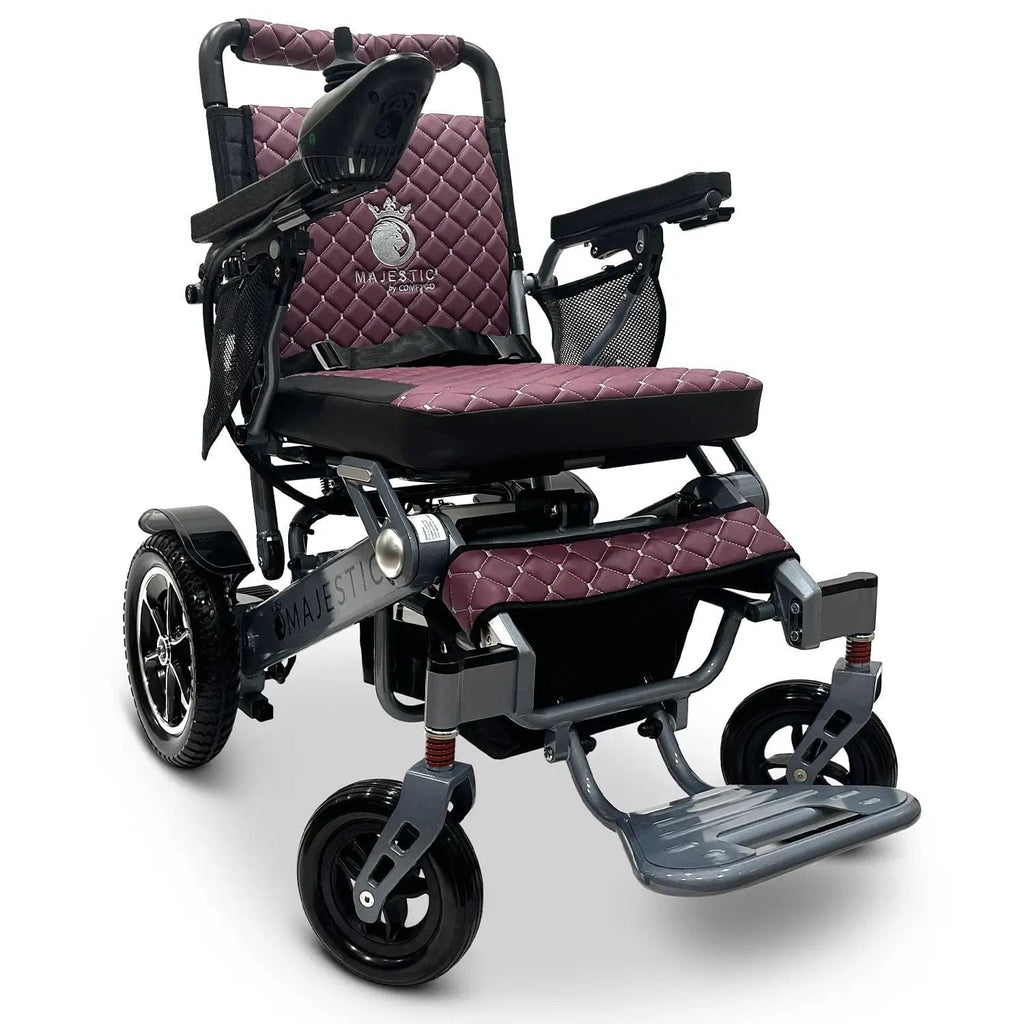 ComfyGo Majestic IQ-7000 Auto Folding Remote Controlled Electric Wheelchair - sold by Dansons Medical - Powered Wheelchairs manufactured by ComfyGo Mobility