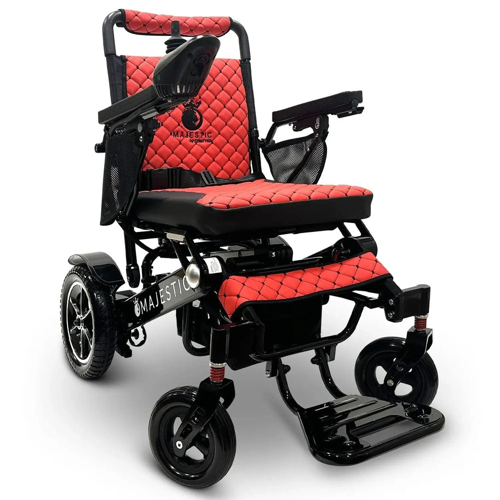 ComfyGo Majestic IQ-7000 Auto Folding Remote Controlled Electric Wheelchair - sold by Dansons Medical - Powered Wheelchairs manufactured by ComfyGo Mobility