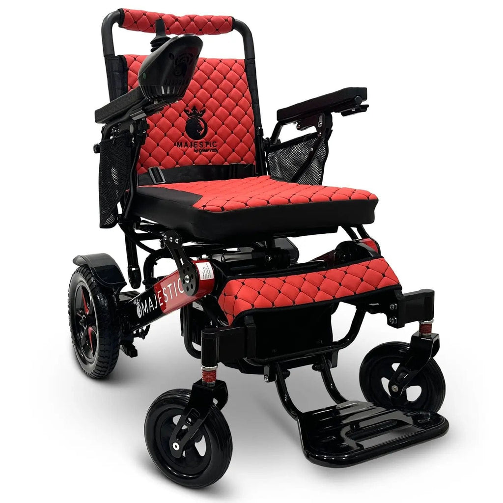 ComfyGo Majestic IQ-7000 Auto Folding Remote Controlled Electric Wheelchair - sold by Dansons Medical - Powered Wheelchairs manufactured by ComfyGo Mobility