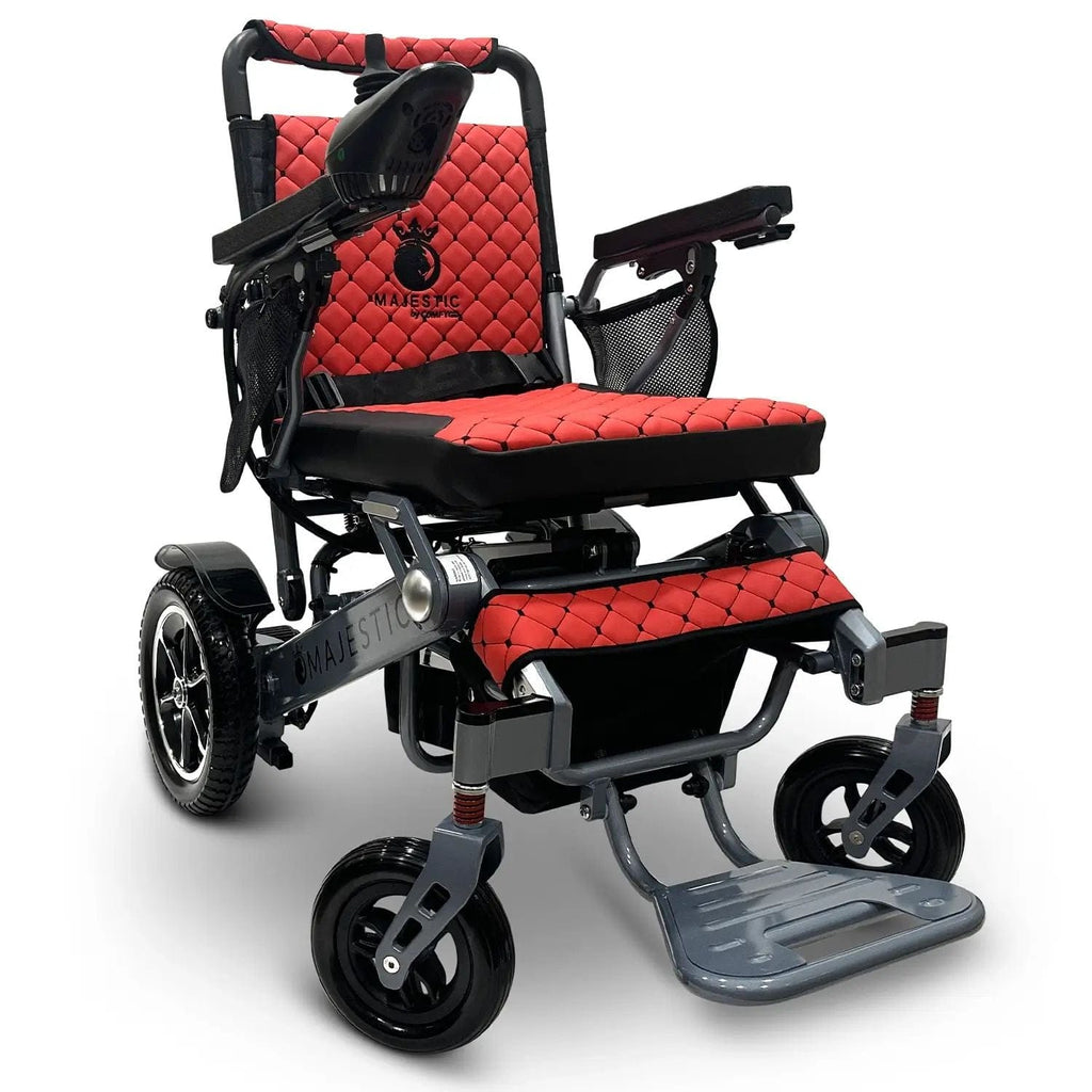 ComfyGo Majestic IQ-7000 Auto Folding Remote Controlled Electric Wheelchair - sold by Dansons Medical - Powered Wheelchairs manufactured by ComfyGo Mobility