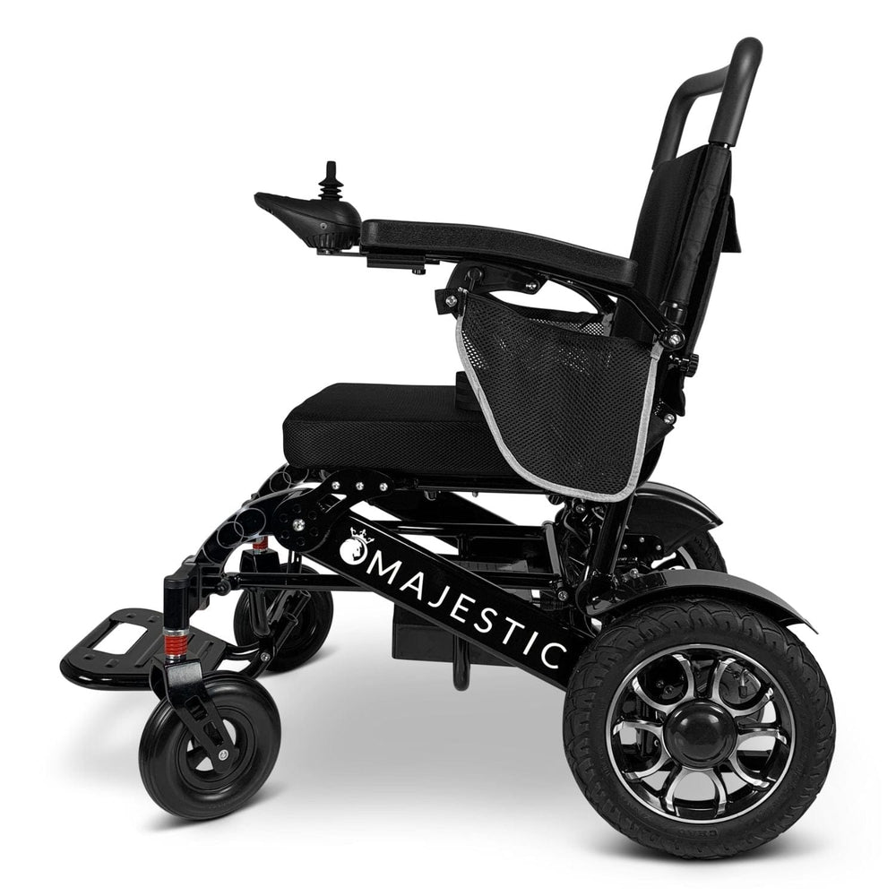 ComfyGo MAJESTIC IQ-7000 Manual Folding Remote Controlled Electric Wheelchair - sold by Dansons Medical - Powered Wheelchairs manufactured by ComfyGo Mobility
