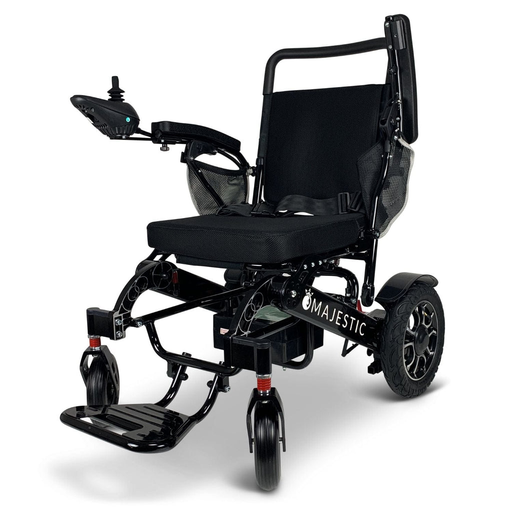 ComfyGo MAJESTIC IQ-7000 Manual Folding Remote Controlled Electric Wheelchair - sold by Dansons Medical - Powered Wheelchairs manufactured by ComfyGo Mobility