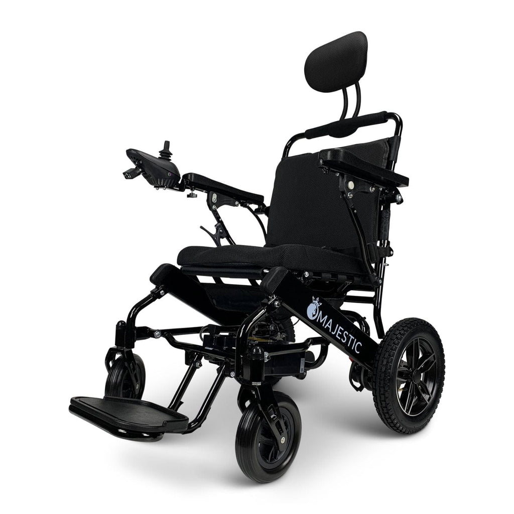ComfyGo MAJESTIC IQ-8000 Remote Controlled Lightweight Electric Wheelchair - sold by Dansons Medical -  manufactured by ComfyGo Mobility