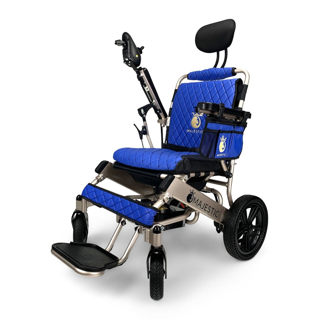 ComfyGo MAJESTIC IQ-8000 Remote Controlled Lightweight Electric Wheelchair - sold by Dansons Medical -  manufactured by ComfyGo Mobility
