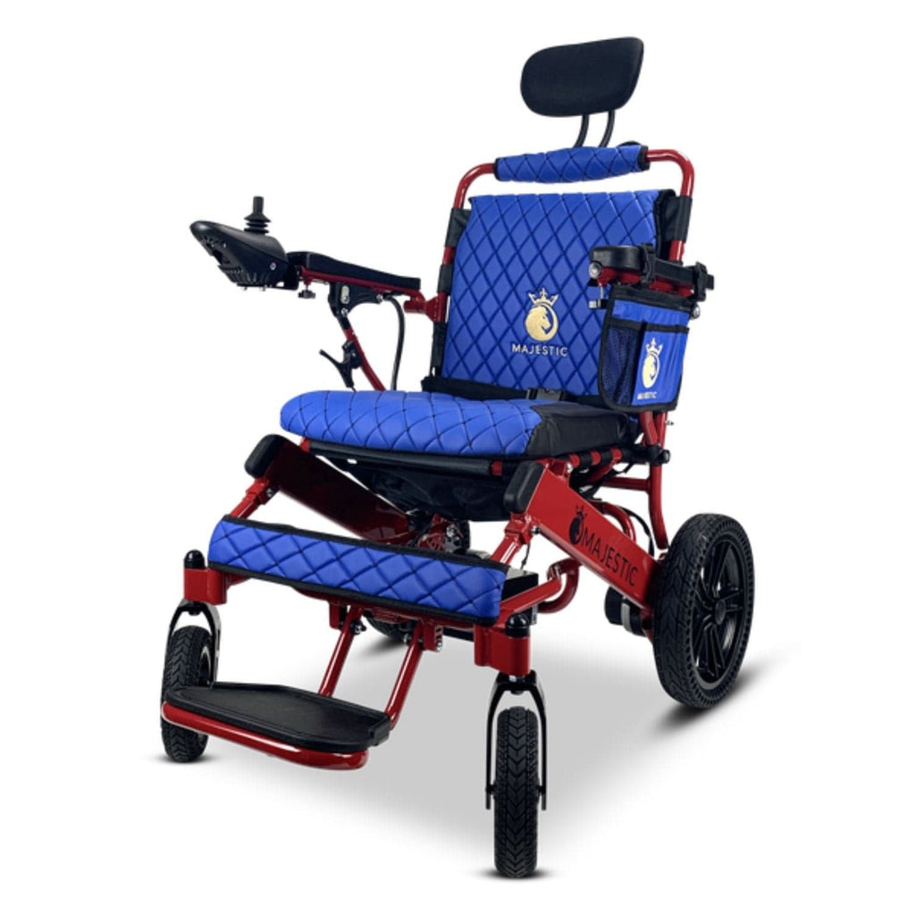 ComfyGo MAJESTIC IQ-8000 Remote Controlled Lightweight Electric Wheelchair - sold by Dansons Medical -  manufactured by ComfyGo Mobility