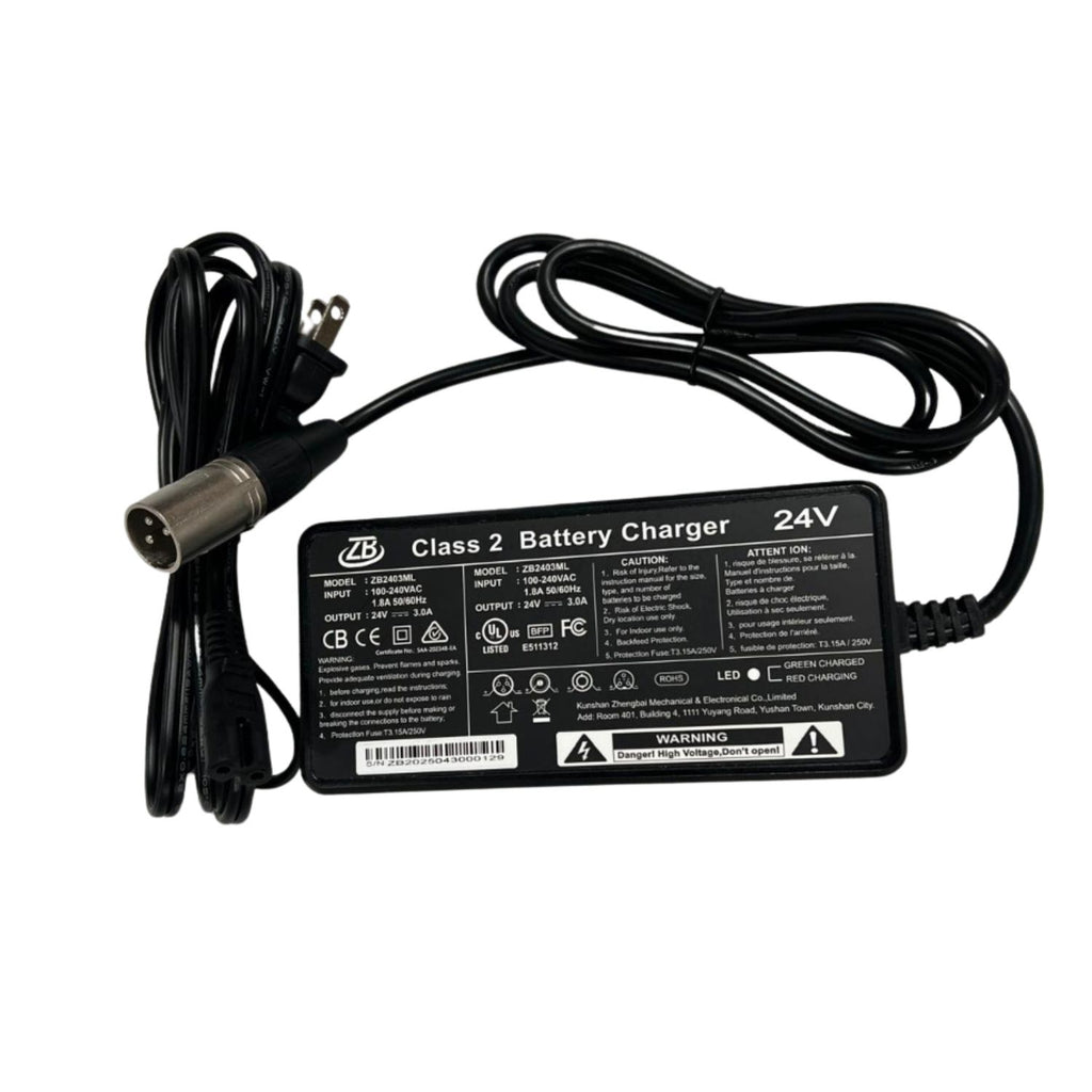 ComfyGO IQ-8000 Replacement Charger (2A), a Chargers and Cables by ComfyGo Mobility available at Dansons Medical