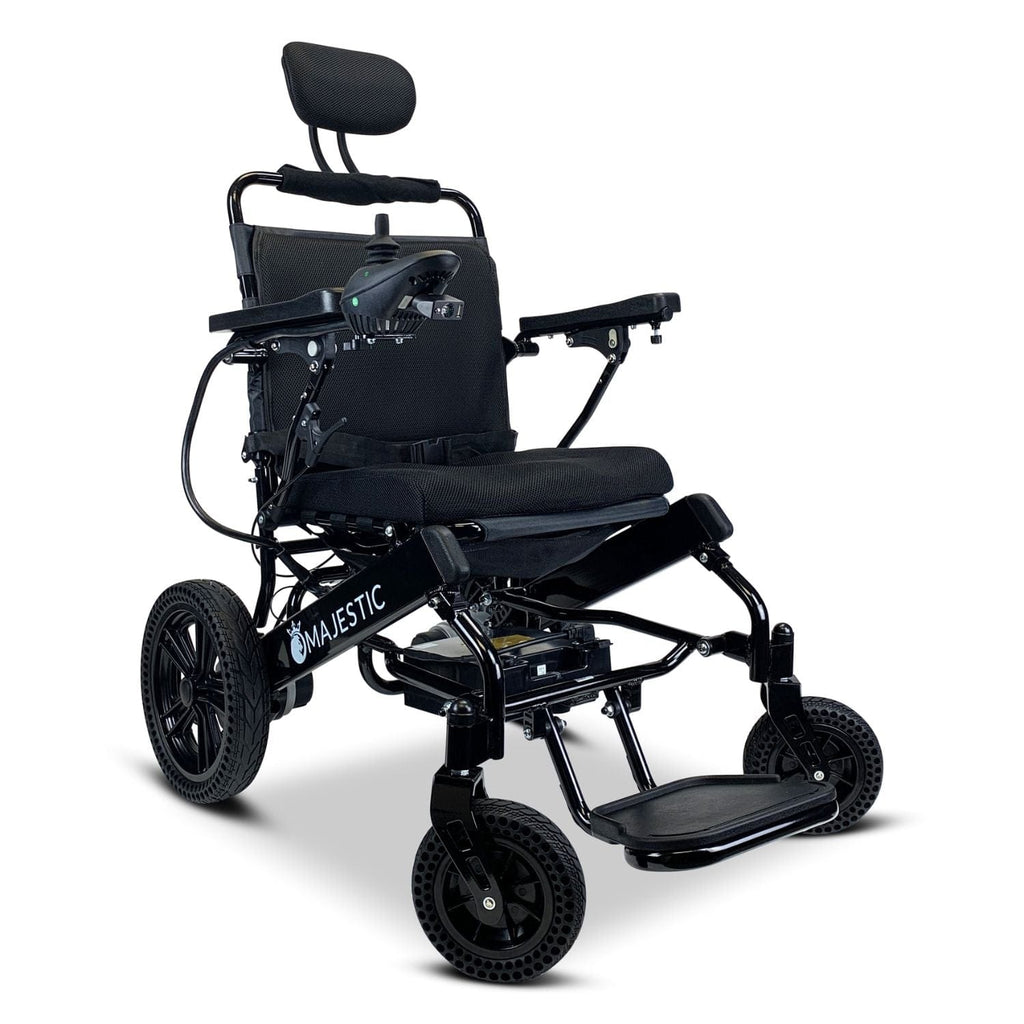ComfyGo MAJESTIC IQ-8000 Remote Controlled Lightweight Electric Wheelchair - sold by Dansons Medical -  manufactured by ComfyGo Mobility