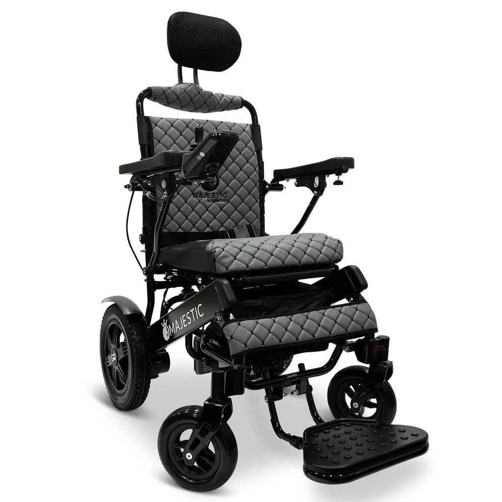 ComfyGo MAJESTIC IQ-9000 Auto Recline Remote Controlled Electric Wheelchair - sold by Dansons Medical - Powered Wheelchairs manufactured by ComfyGo Mobility