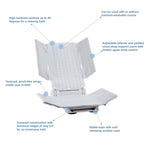 Invacare Aquatec Special Reclining Bath Lift with Side Laterals