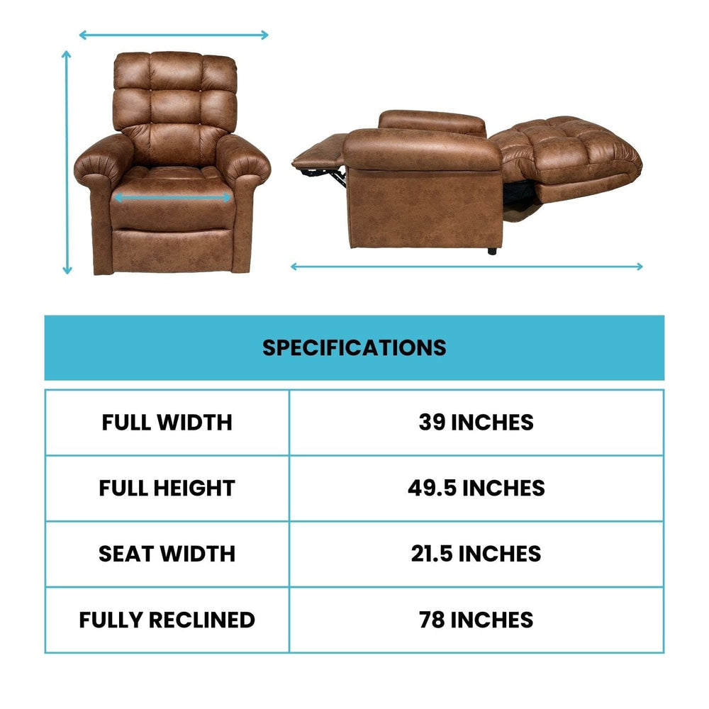 Journey Perfect Sleep Chair - sold by Dansons Medical - Medical Recliners manufactured by Journey Health & Lifestyle
