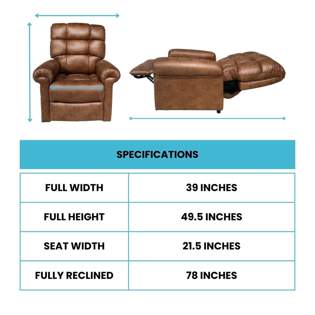 Journey Perfect Sleep Chair - sold by Dansons Medical - Medical Recliners manufactured by Journey Health & Lifestyle