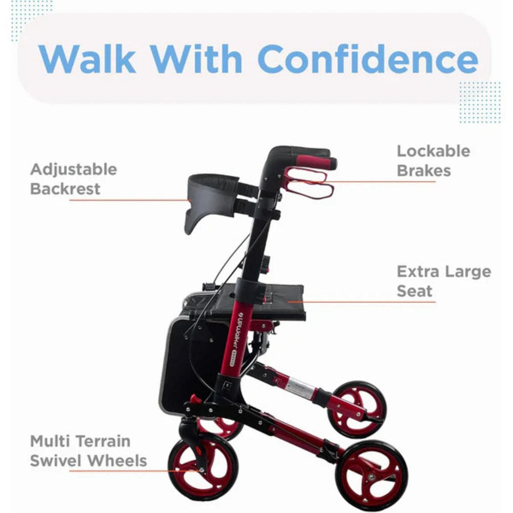 Journey Breeze Rollator Walker - sold by Dansons Medical - Rollator Walkers manufactured by Journey Health & Lifestyle