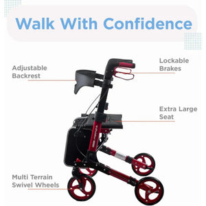 Journey Breeze Rollator Walker