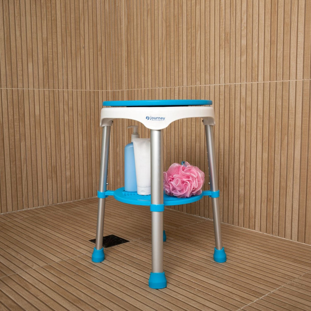 Journey EZ Swivel Shower Stool - sold by Dansons Medical - Shower Seats manufactured by Journey Health & Lifestyle