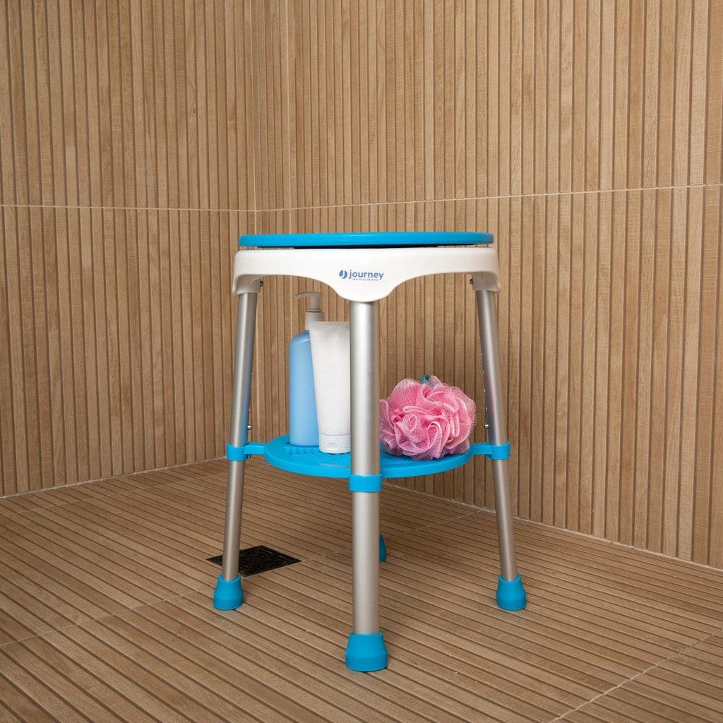 Journey EZ Swivel Shower Stool - sold by Dansons Medical - Shower Seats manufactured by Journey Health & Lifestyle