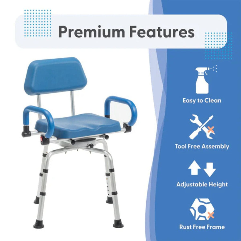 Journey SoftSecure Rotating Shower Chair - sold by Dansons Medical - Shower Seats manufactured by Journey Health & Lifestyle