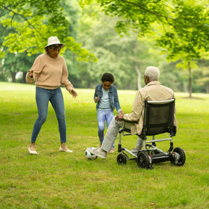 Zoomer Folding Power Wheelchair - sold by Dansons Medical - manufactured by Journey Health & Lifestyle 