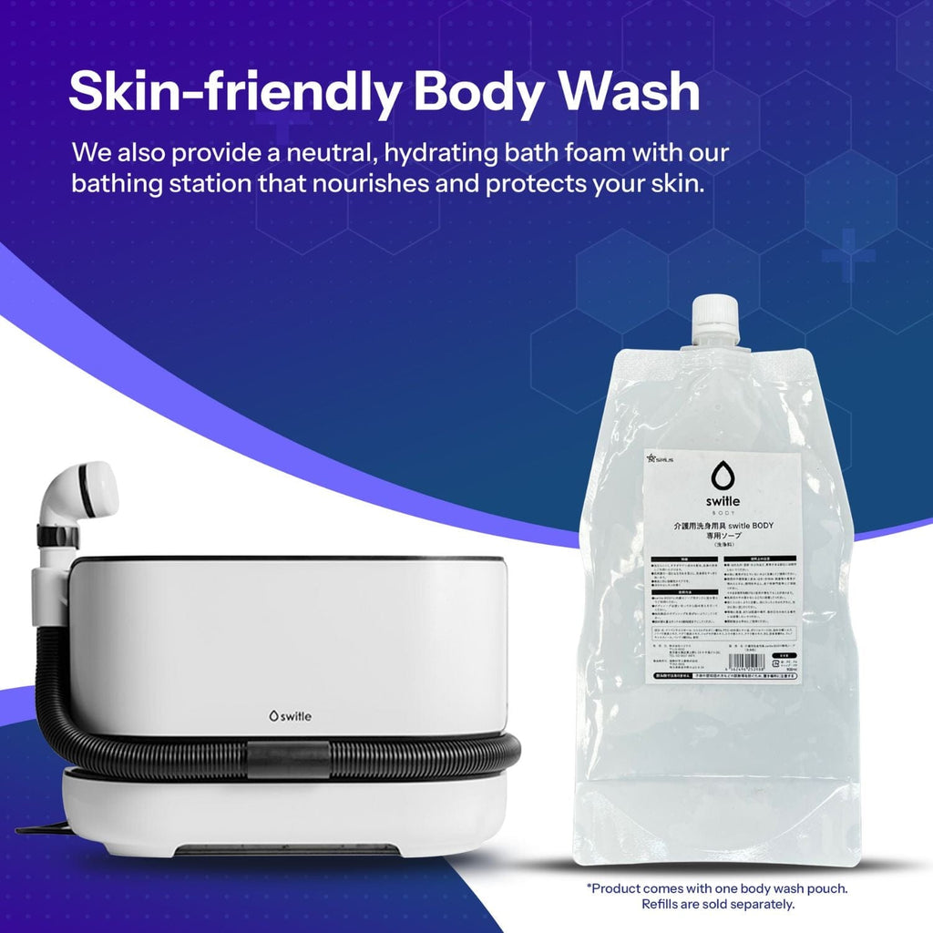 Key Way Medical Switle BODY Portable Bedside Shower System