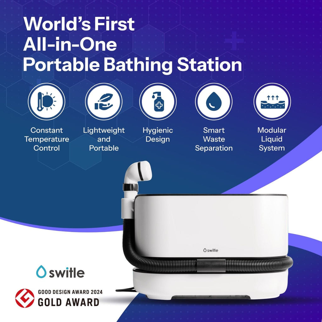 Key Way Medical Switle BODY Portable Bedside Shower System