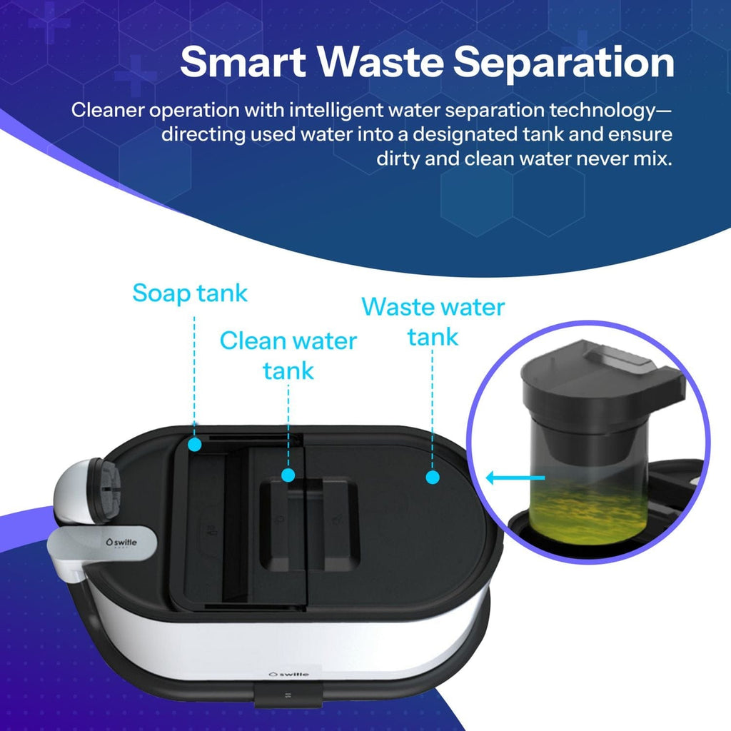 Key Way Medical Switle BODY Portable Bedside Shower System