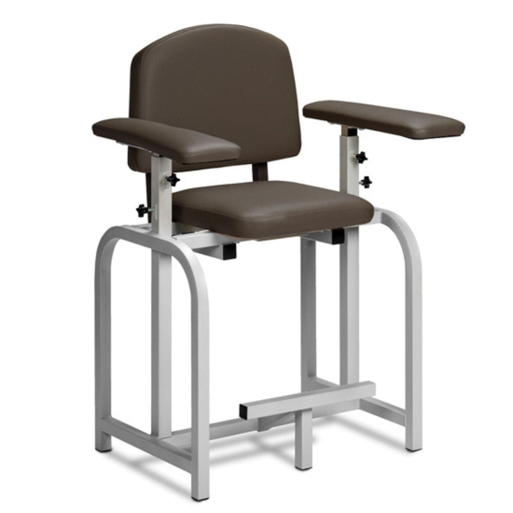 Clinton Industries Lab X Series Blood Drawing Chair with Straight Arms - sold by Dansons Medical -  manufactured by Clinton Industries (MM)
